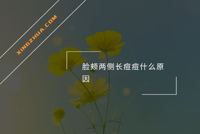 脸颊两侧长痘痘什么原因？